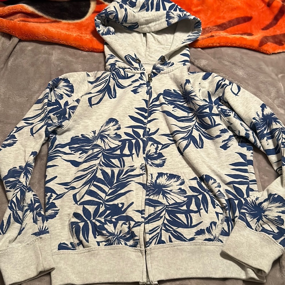 Floral hoodie